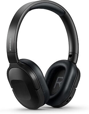 Philips Bluetooth Wireless Over ear Noise Cancelling Headphones. Flat Folding $30.99