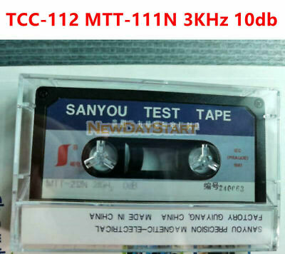 #ad NEW 1pc Test Tape Replace For TCC 112 MTT 111N 3KHz 10db $45.95