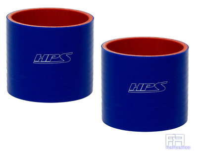 #ad 2X HPS 5quot; x 6quot; Long Inch Silicone Coupler Hose Tube Pipe 127mm x 152mm Blue $95.76