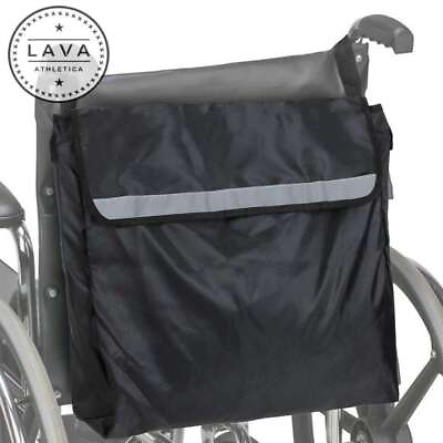 #ad Wheelchair Bag Waterproof Backpack Mobility Scooter Large Storage Carry Bag LAVA $11.83