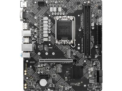 MSI H610M G DDR4 Desktop Motherboard Intel H610 Chipset Socket LGA 1700 $108.71