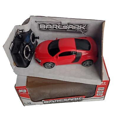 #ad Remote Control Car 1:28 Red Super Speed On Road Racer Baresark Best Gift $20.00