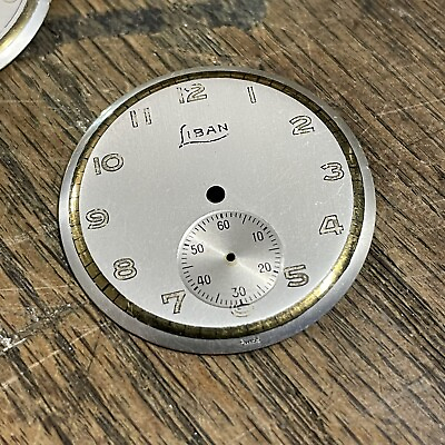 #ad Liban Watch Dial 30mm silver tone $20.20
