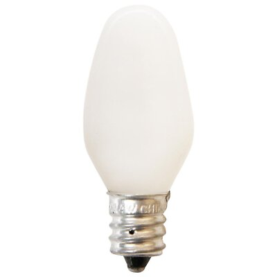 #ad Non LED Soft White 4 Watt C7 Indoor Night Light Replacement Bulb 6 pack $13.58