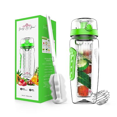 #ad Fruit Infuser Water Bottle 32 oz: Flavored Water amp; Tea Infusion for Hydration... $28.97