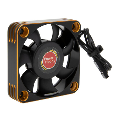#ad Powerhobby 5010 50MM High Speed ESC Motor Cooling Gold $21.99