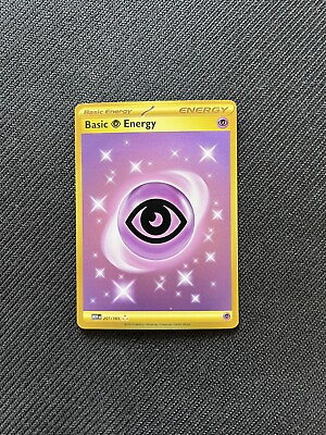 #ad Psychic Energy Gold #207 165 Pokémon 151 Pokémon TCG Hyper Rare M NM $6.00