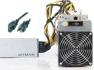 #ad Awesome Bitmain L3 504MH s incl. APW3 UPS and 14AWG cord $599.00