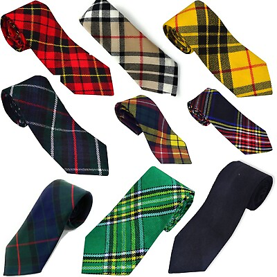 #ad Great Scottish Neck Ties For Men of Various Clan Tartans Acrylic Wool Necktie $11.99