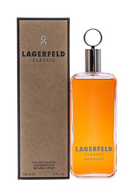 #ad Lagerfeld Classic by Lagerfeld 5 oz EDT Cologne for Men New In Box $26.83