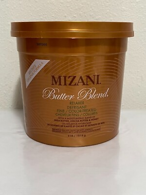 #ad Mizani Butter Blend Relaxer for Fine Color Treated Hair 4 lb 64 oz Original $38.95