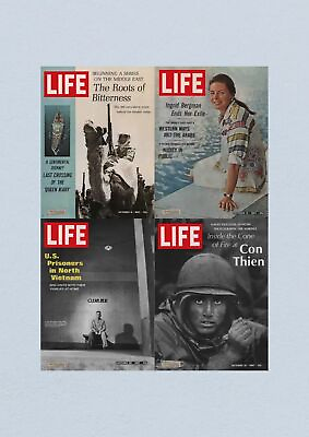 #ad Life Magazine Lot of 4 Full Month of October 1967 6 13 20 27 $36.00