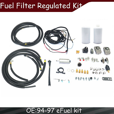 #ad Powerstroke Complete Electric Fuel Pump Conversion Kit For 94 97 OBS Ford 7.3L $590.99