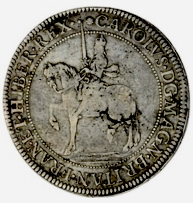 #ad NGC VF30 1631 2 Charles I Crown 1st Milled Issue Briot S 2852 SCARCE $5652.50
