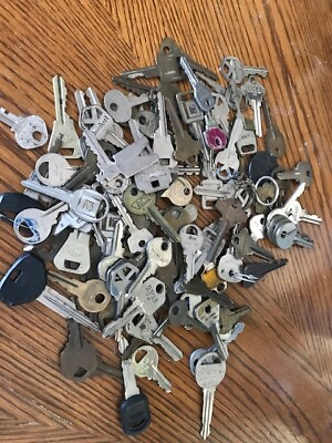 #ad 1 1 2 LB OF SPARE KEYS FOR CRAFTING HOUSE CAR MASTER BRASS $6.95