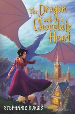 #ad The Dragon with a Chocolate Heart Paperback By Burgis Stephanie GOOD $3.98
