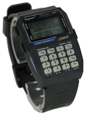 #ad Data Bank Calculator 50 Memory Smart Watch $14.99