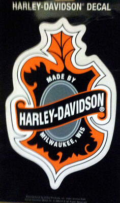 #ad HARLEY DAVIDSON RARE OAK LEAF DECAL 7 INCH DECAL. $16.99