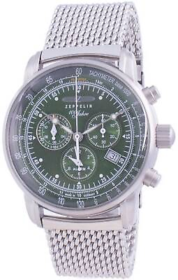 #ad Zeppelin Jahre 100 Years Edition Chronograph Tachymeter Alarm 8680M4 Mens Watch $223.28