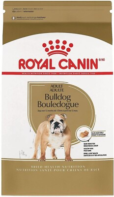 #ad Royal Canin Breed Health Nutrition Bulldog Adult Dry Dog Food 30 lb bag $87.88