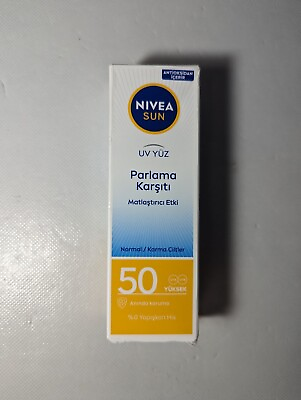 #ad NEW NIVEA UV Face Shine Control SPF 50 Face Sun Cream UV Face Cream $14.88