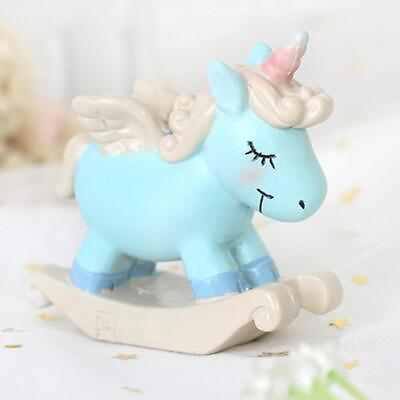 #ad Mini Unicorn Figures Desktop Decoration Birthday Party $7.62