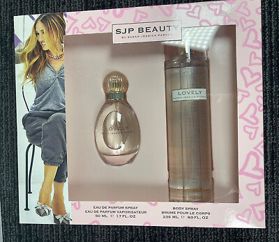 #ad Sarah J Parker Beauty Born Lovely 1.7 oz Eau de Parfum Perfume • 8 oz Body Mist $34.95