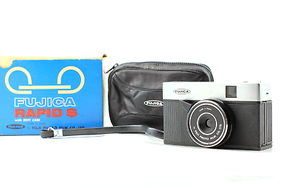 #ad Rare 〖Unused〗 Fujica Rapid S Full Set Rapid Film Camera w Box From JAPAN $109.99