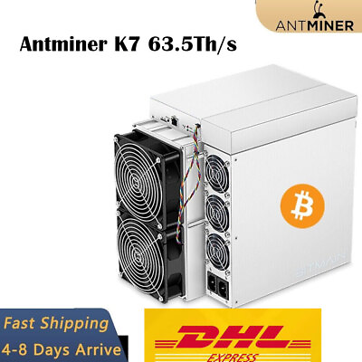 #ad New Antminer K7 63.5T 3080W Most Efficient Miner CKB Mining Machine CKB Miner $5999.00