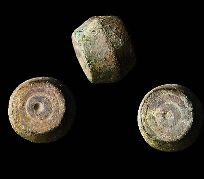 #ad Roman Byzantine Artifact Coin Weight 15.25grm Christian 4 Nomista Weight $63.91