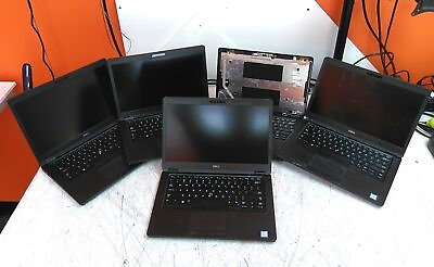 #ad Lot of 5 Power Issues Dell Latitude 5490 Laptops i5 7th Gen 0RAM 0HD AS IS $225.00