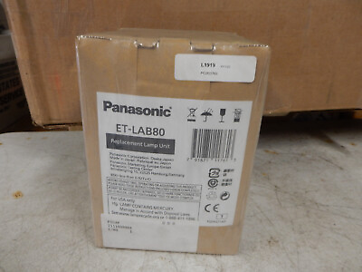 #ad Genuine OEM Panasonic Replacement Lamp for PT LB80U Projector ET LAB80 $92.29