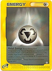 #ad Pokemon Aquapolis Metal Energy Single Card Lightly Played $1.30
