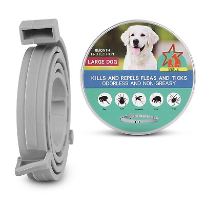 #ad Natural Ingredients Flea and Tick Prevention amp; Treatment Collar for Dogs 1 Pack $11.95
