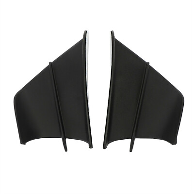 #ad Motorcycle Winglet Aerodynamic Wing Kit Spoiler Air Deflector ABS Accessories 2x $23.30