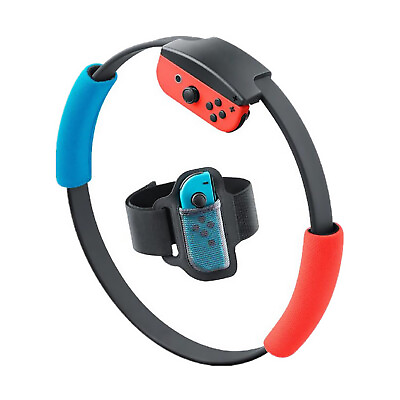 #ad Grip Cover Leg Strap Elastic Band For Nintendo Switch Joy con Ring Fitness Game AU $13.49