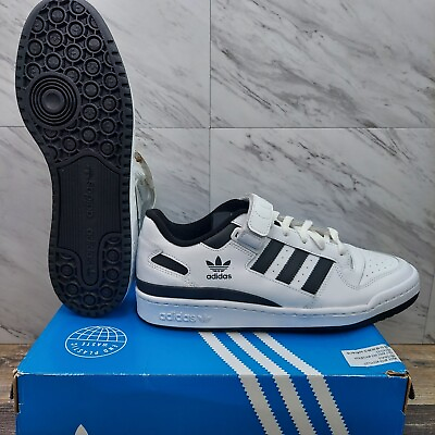 #ad Adidas Forum Low Black White FY7757 Men#x27;s Size 11 Panda Lace Plus Hook and Loop $60.00