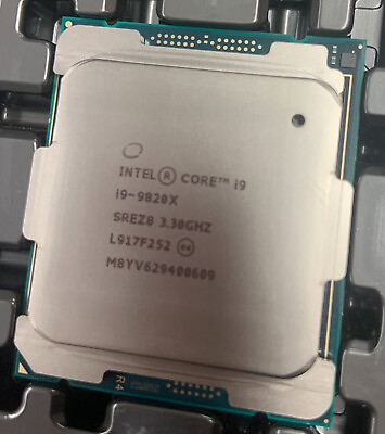 #ad Intel Core i9 9820X 10 core 3.30 GHz 16.5MBLGA 2066 CPU Prozessor $208.00