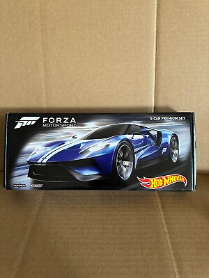 #ad Hot Wheels Forza Motorsport 5 Car Premium Set Real Riders A24 $61.74