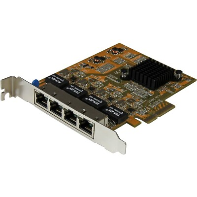 #ad StarTech 4 Port PCI Express Gigabit Network Adapter Card $178.06