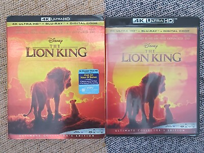 #ad The Lion King 2019 Film 4K UHD Blu Ray Live Action Classic DISNEY Remake $8.50