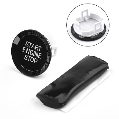 #ad Practical Decor Button cover Motor Parts Plastic Accessories Car Crystal $11.62