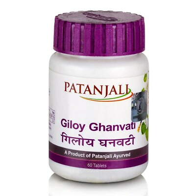 #ad Giloy Ghanvati Patanjali Exp2025 Official USA Divya Baba Ramdev Immunity Booster $8.99
