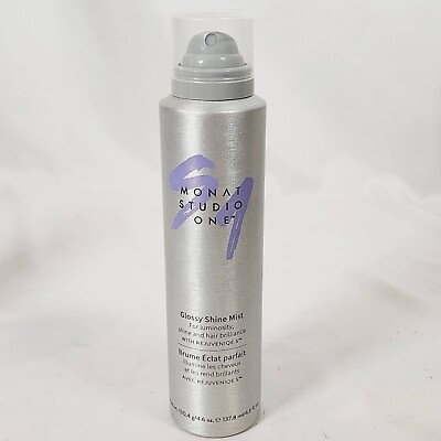 #ad NEW Monat Studio One GLOSSY SHINE MIST Hair Spray with REJUVENIQE S 4.6oz 137.8 $18.95