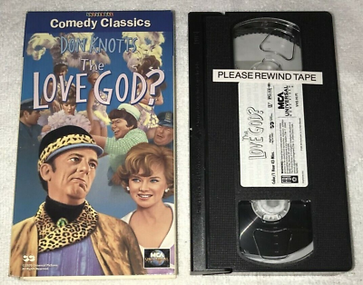 #ad The Love God VHS 1996 VCR Video Comedy Movie Please Rewind Rental Don Knotts $5.59