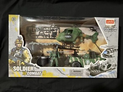 #ad NEW Military Action Figure Set with Accessories $10.00