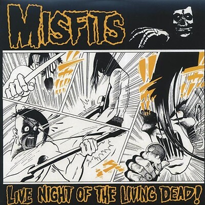 #ad Misfits Live Night Of The Living Dead Limited Edition Vinyl 1000 Copies Pressed $39.96