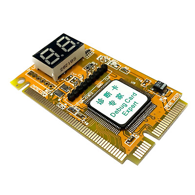 #ad Mini PC Laptop Analyzer PCI PCI E LPC Tester Diagnostic Post Test Card A $6.99