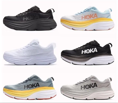 #ad Hoka One One Bondi 8 Sneakers Athletic Running Shoes Women#x27;s Trainers Gym $86.99