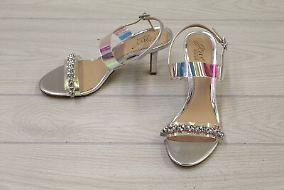 #ad Jewel Badgley Mischka Fairwell Evening Sandals Women#x27;s Size 6.5 M MSRP $99 $8.99